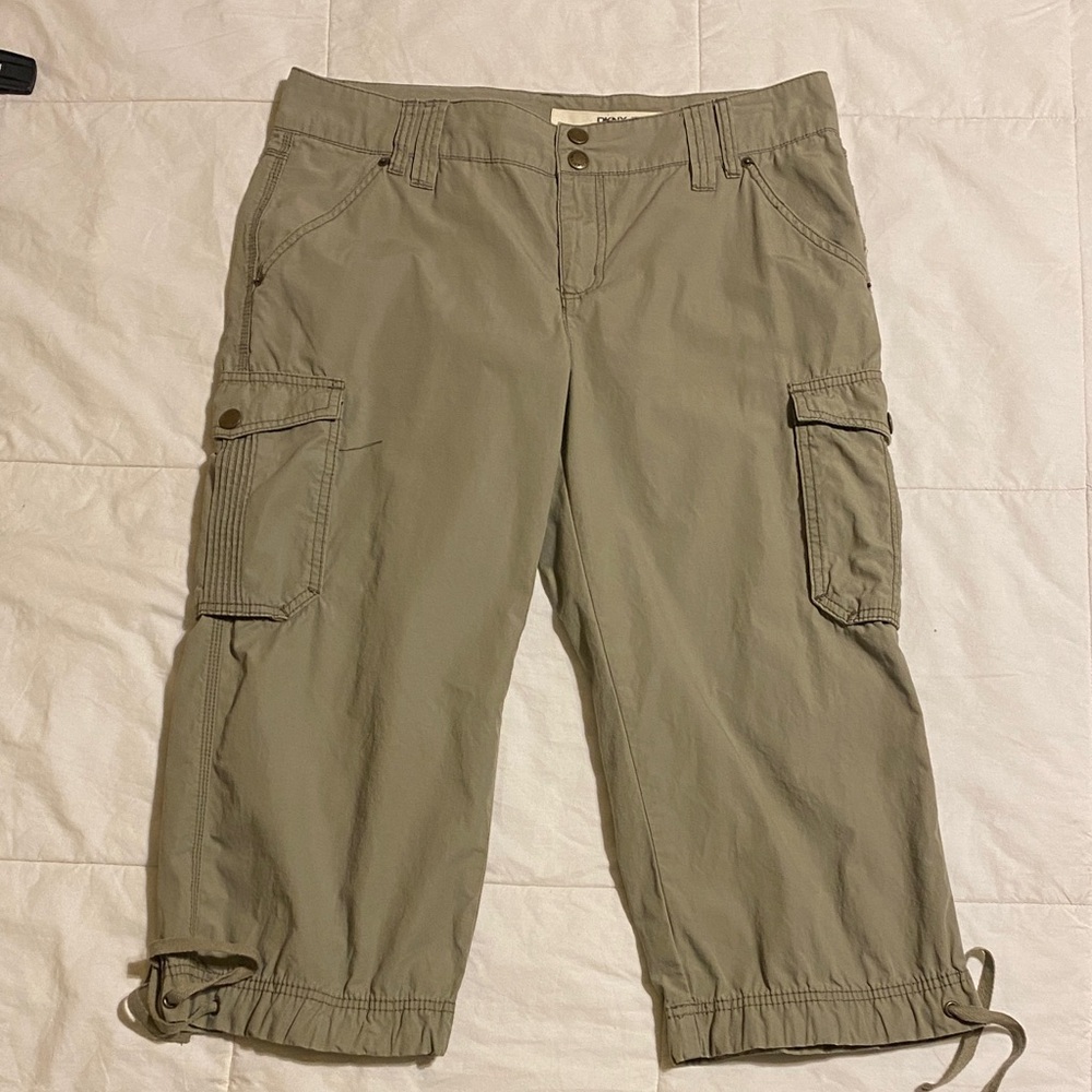 DKNY Olive Light Green Cargo Pants